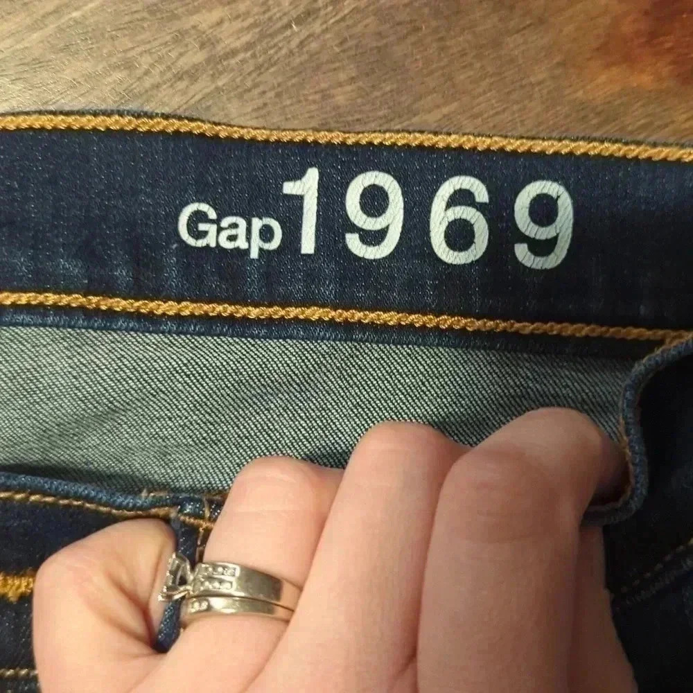 Gap 1969 dark denim leggings - Picture 3 of 10